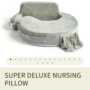 MyBrestFriend Super Deluxe Nursing Pillow - Gray